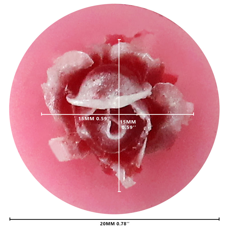 Tiny Rose Fondant Silicone Mold 