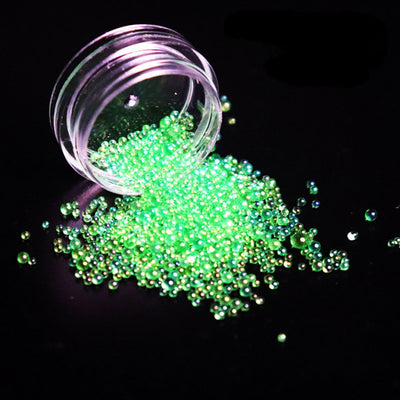 Mini Bubble Beads, Caviar Bead for Nail Art Decoration, Clear Nail Microbead For DIY UV Resin Filling, Nail Caviar Bead, Resin Filler Bubble