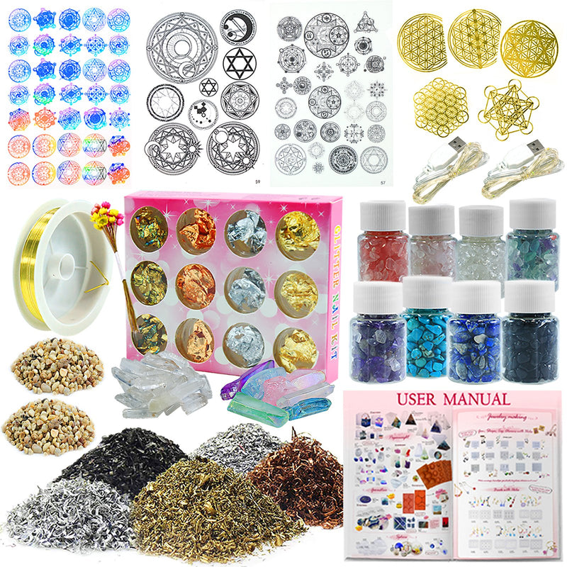 Resin Art Pyramid Making Supplies Pack of 36 Kits – FUNSHOWCASE