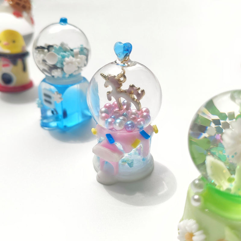 Mini Glass Bubbles for Gumball Machine 5-Bundle
