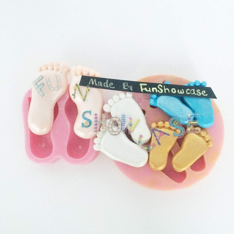 Assorted Baby Feet Mold Set