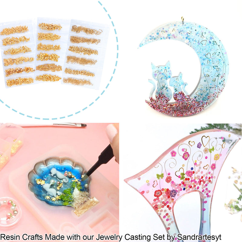 Organizer Boxes 56 Grides with Tweezer|Paint Brush|Metal Slice