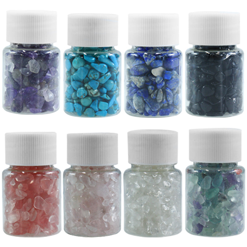 Crushed Gemstone 8-bottle Each 50g