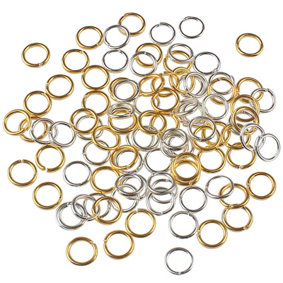 Open Jump Rings 100-count, 5mm