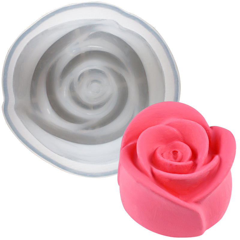 Rose Bud Silicone Mold Height 1.66inch