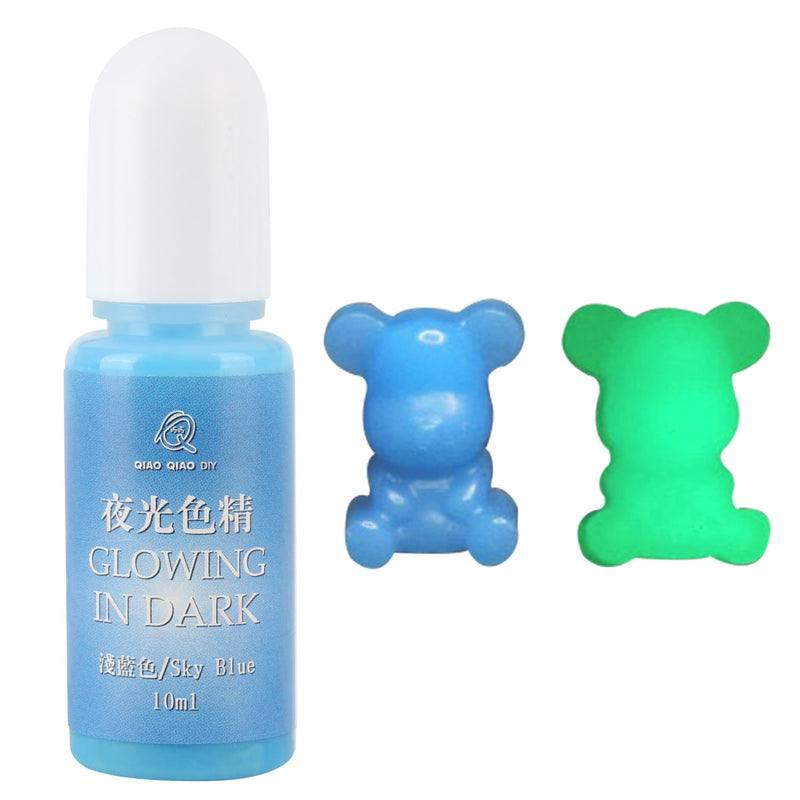 Epoxy Resin Luminous Pigment 10ml Sky Blue|Purple