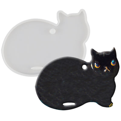 Cat Tag Silicone Resin Mold