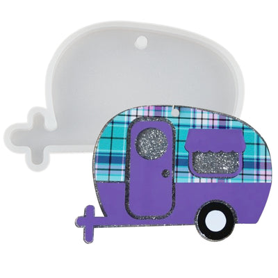 Camper Tag Silicone Resin Mold