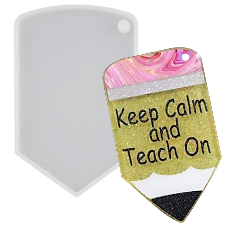 Pencil Tag Silicone Resin Mold