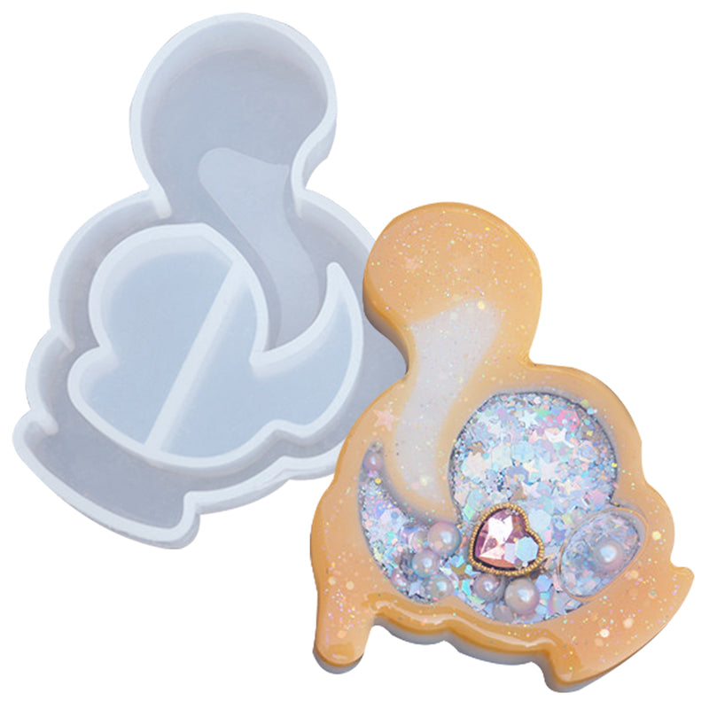 Squirrel Butt Resin Shaker Silicone Mold