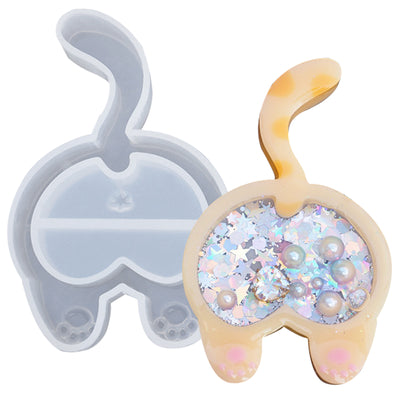 Cat Butt Resin Shaker Silicone Mold