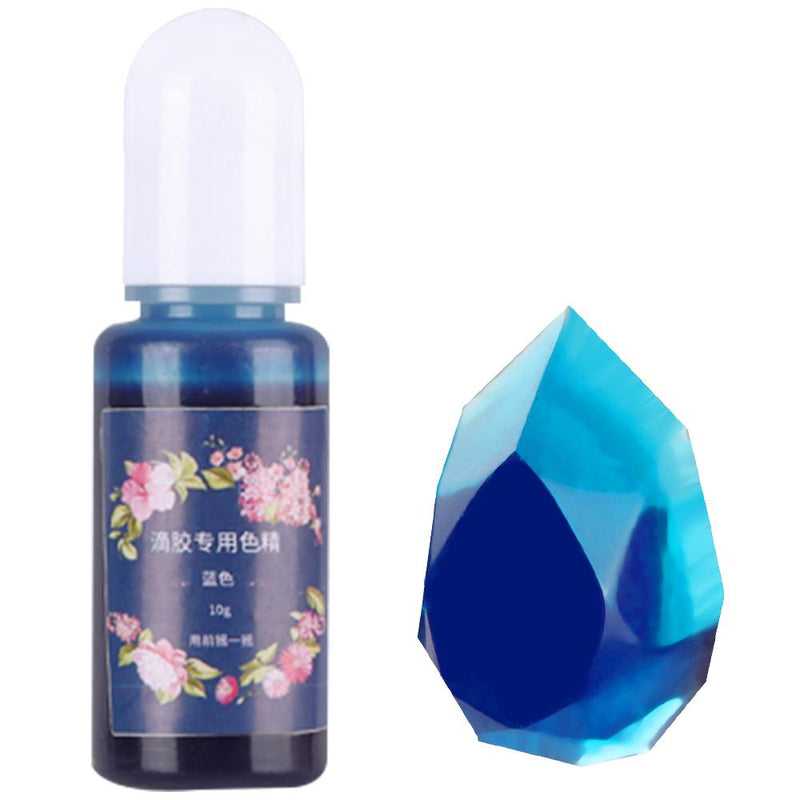 Epoxy Resin Pigment Liquid Colorant 10g 10ml 0.35oz, Blue