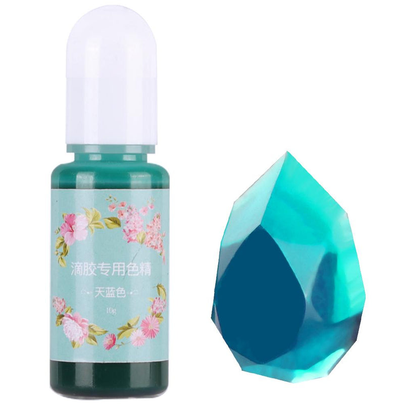 Epoxy Resin Pigment Liquid Colorant 10g 10ml 0.35oz, Dodger Blue