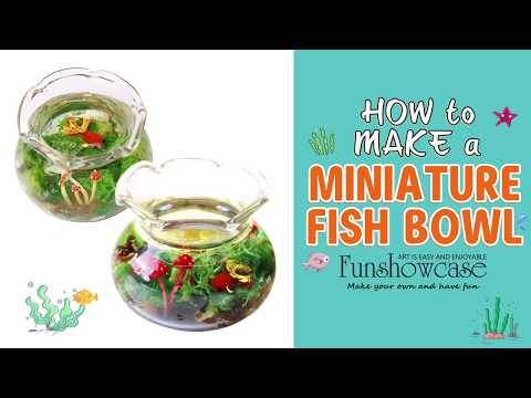 Clear Glass Fish Bowl Mini 1x0.9inch