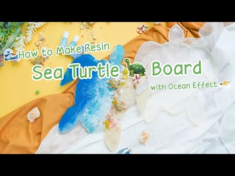 Serving Board Epoxy Resin Silicone Mold Turtle