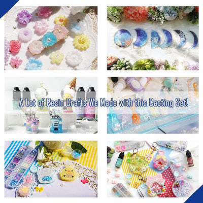 UV Resin Jewelry Making Starters Supplies Kit