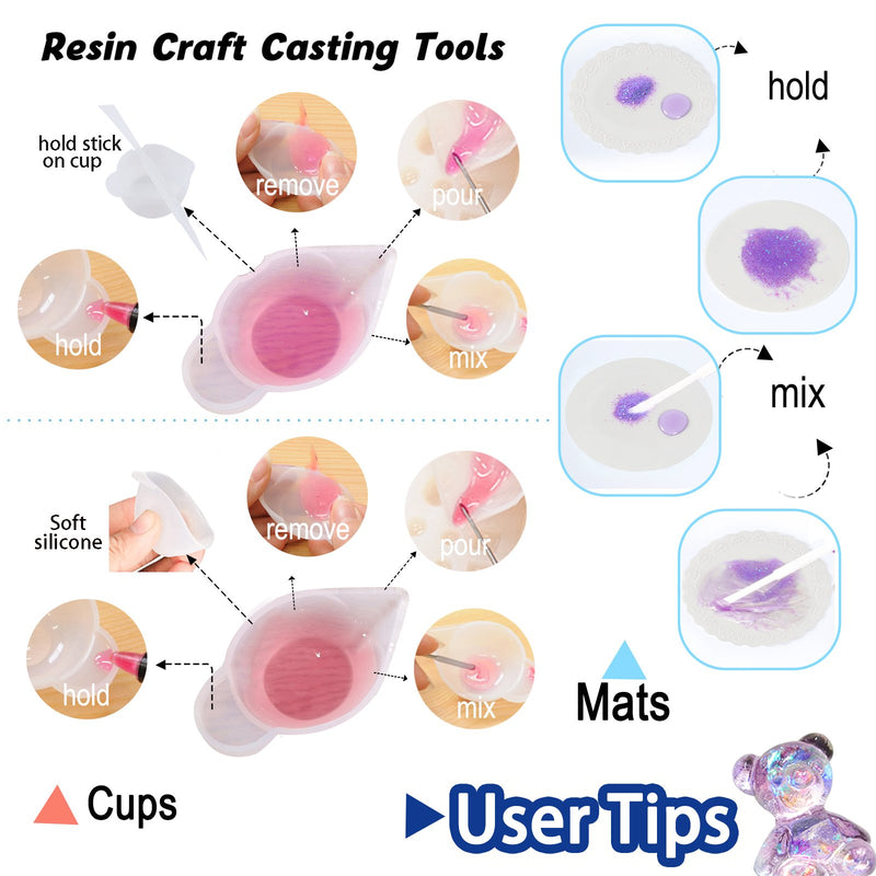 UV Resin Jewelry Making Starters Supplies Kit