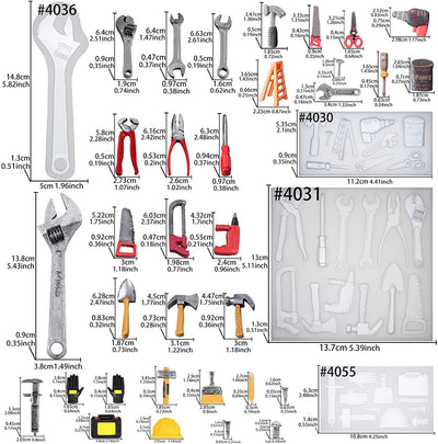 Hand Tools Box Silicone Molds