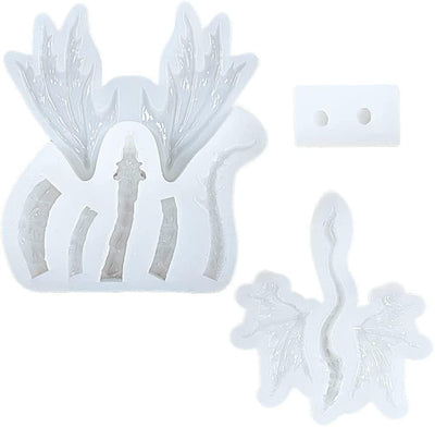 Winged Dargon Silicone Molds Pack of 2 for Epoxy Resin Casting Large 10inch Small 3inch