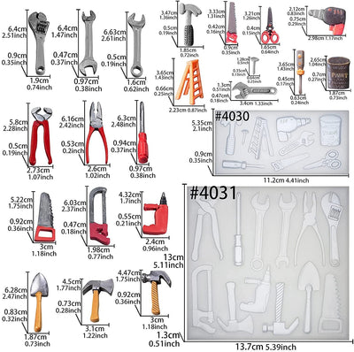 Hand Tools Box Silicone Molds
