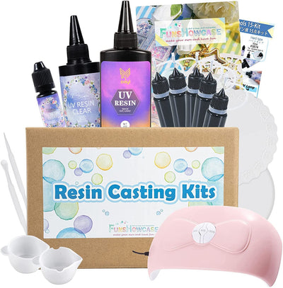 UV Resin Jewelry Making Starters Supplies Kit