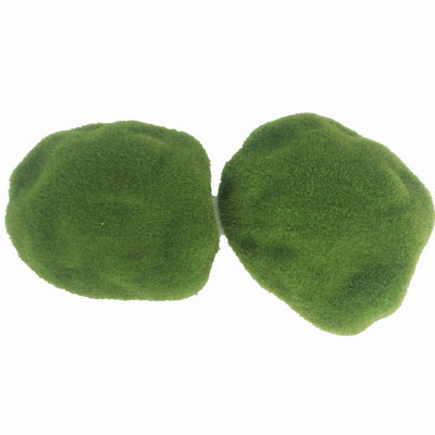 Artificial Moss Rocks 2-count